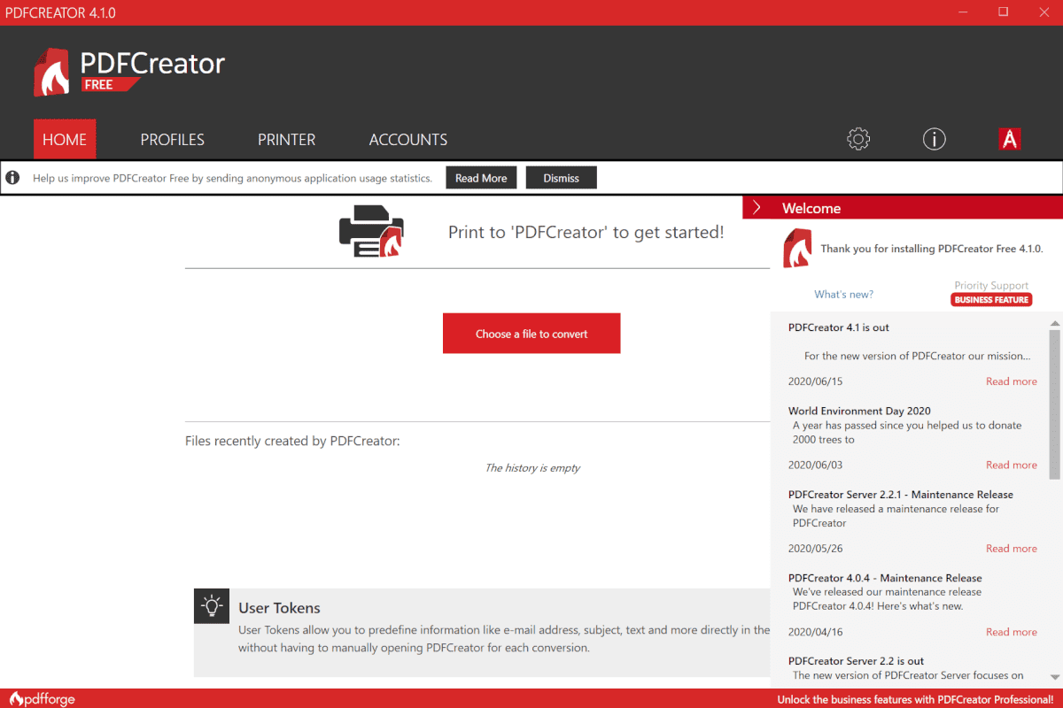 PDF Creator 無料版