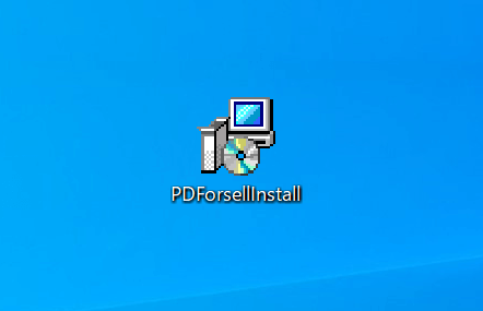 PDForsellのインストーラー