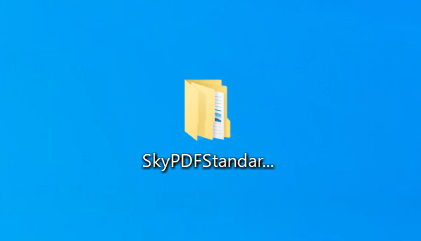 展開したフォルダー