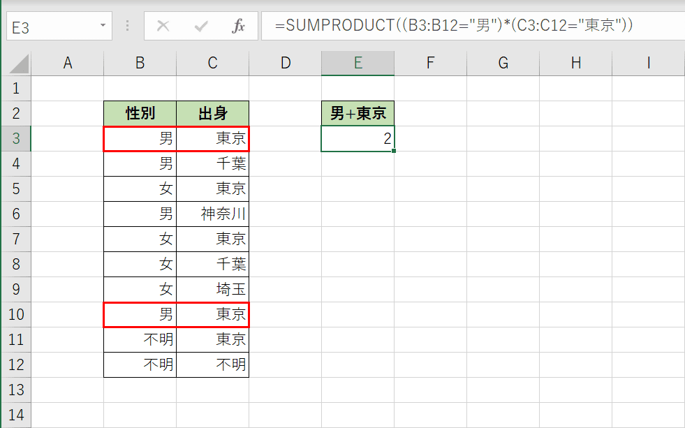 数式の計算結果