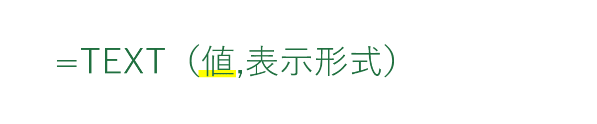 値