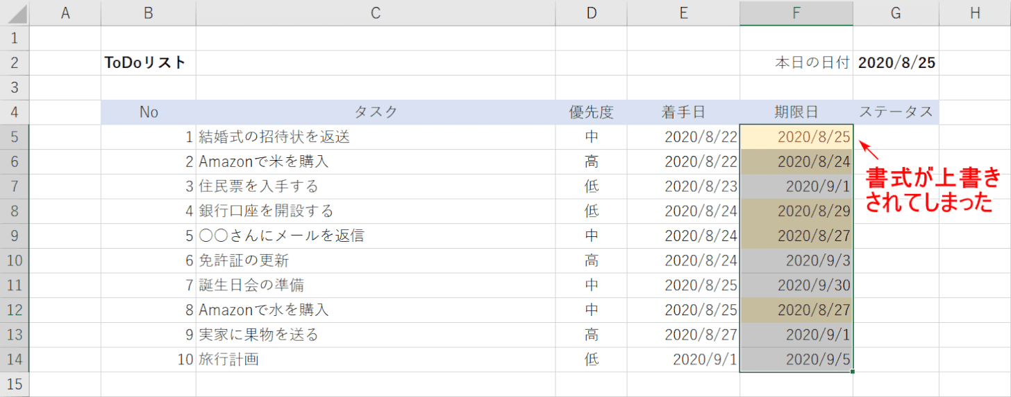 エクセルでtodoリストの作り方 おすすめ無料テンプレート紹介 Office Hack