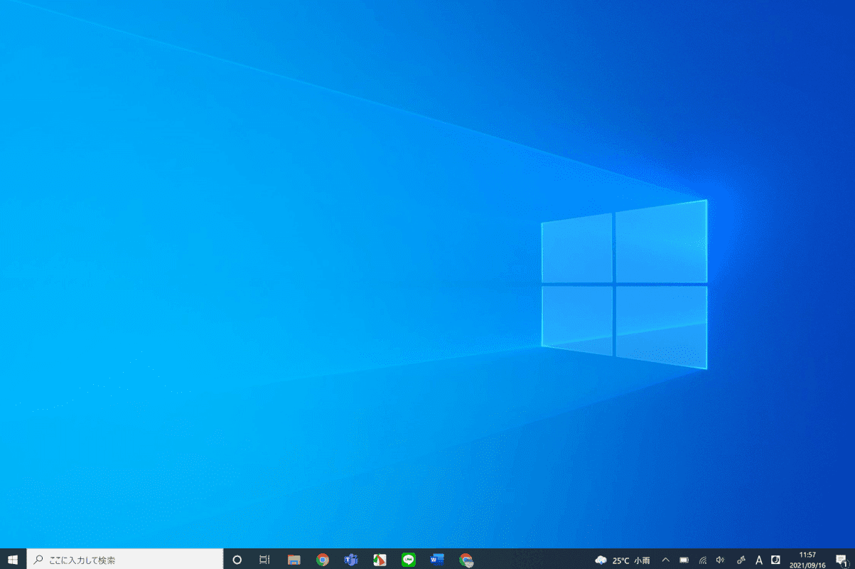 Windows 10に復元完了
