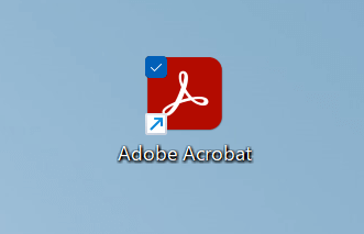 Adobe Acrobatを開く