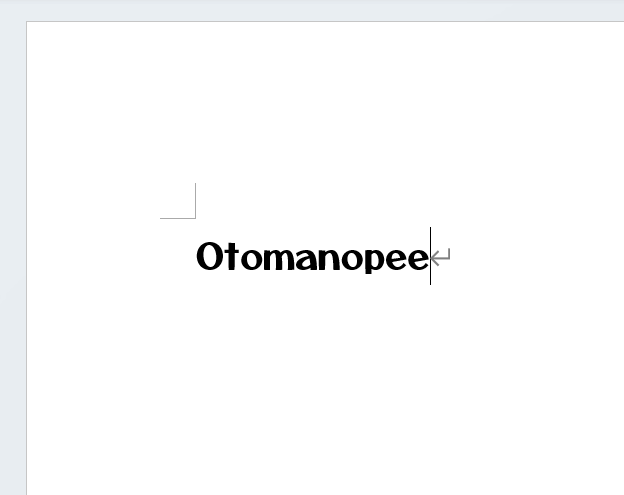 Otomanopeeの文字