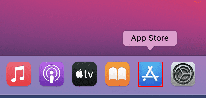 Appstoreを開く